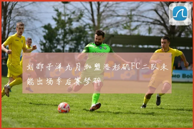 刘邵子洋九月加盟洛杉矶FC二队未能出场季后赛梦碎